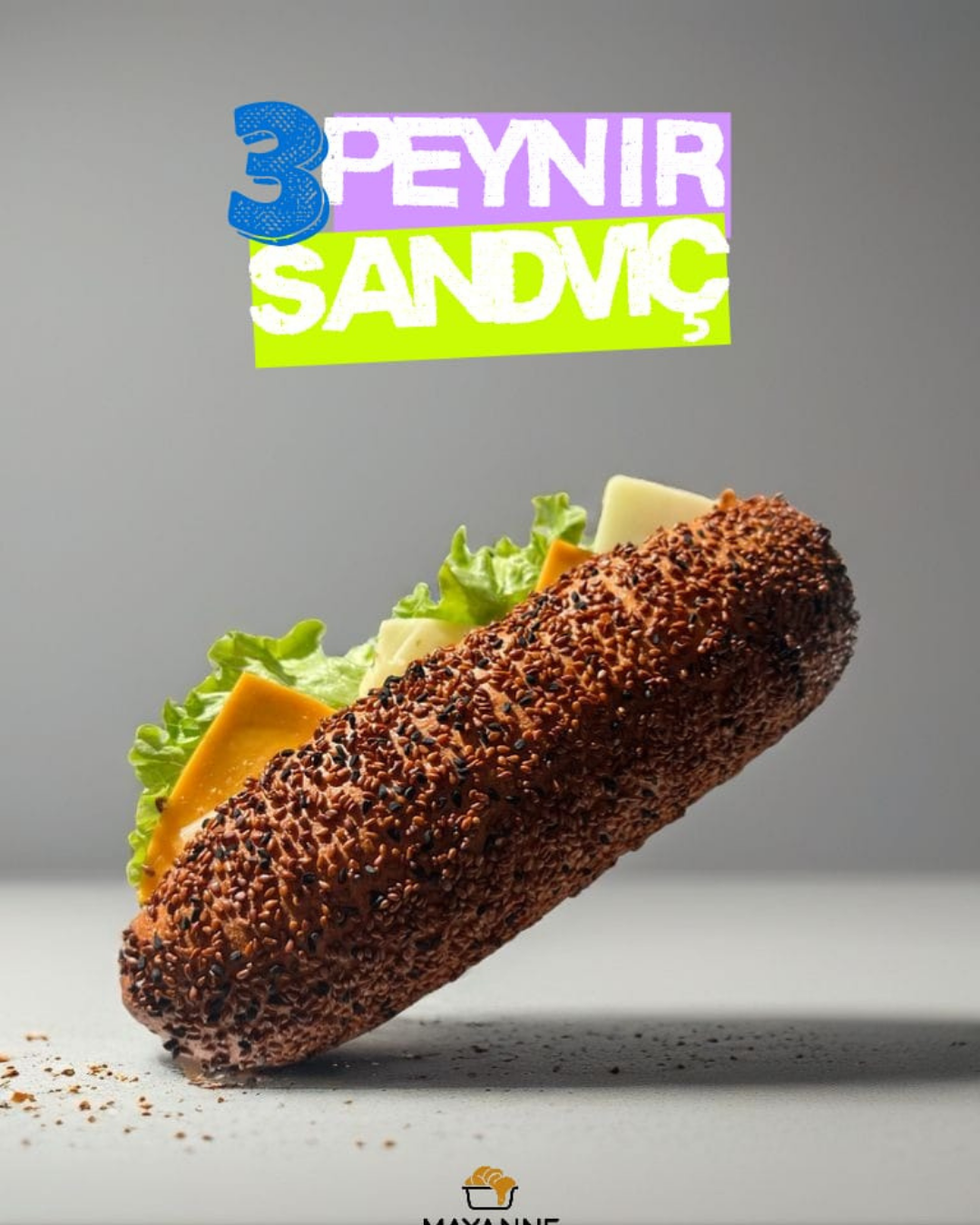 3 Peynir Sandviç
